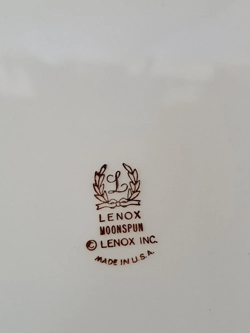 Lenox Moonspun Bread and Butter Plate 6 3/8
